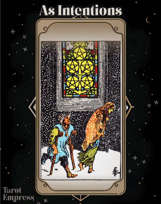 190880b7b1c90442e285815d5358289b 5 of Pentacles Intentions: A Simple Guide to Achieving Your Goals