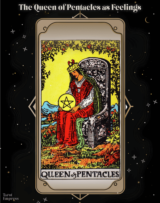 6ca55f08971bfb8b18cbaef612a468f2 Queen of Pentacles Feelings: What Does She Really Feel?