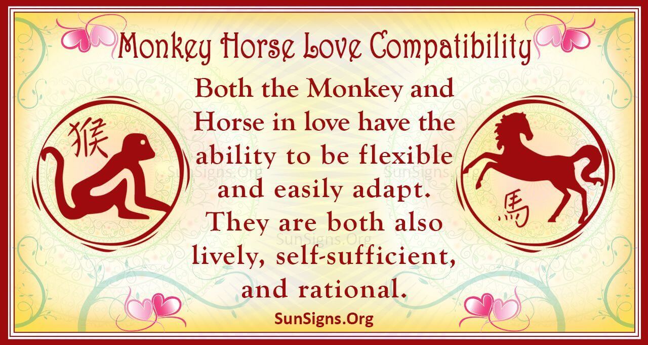 a597926954d117ca21e1f1667c68bd99 Year of the Monkey and Horse Compatibility: Love Match or Disaster?