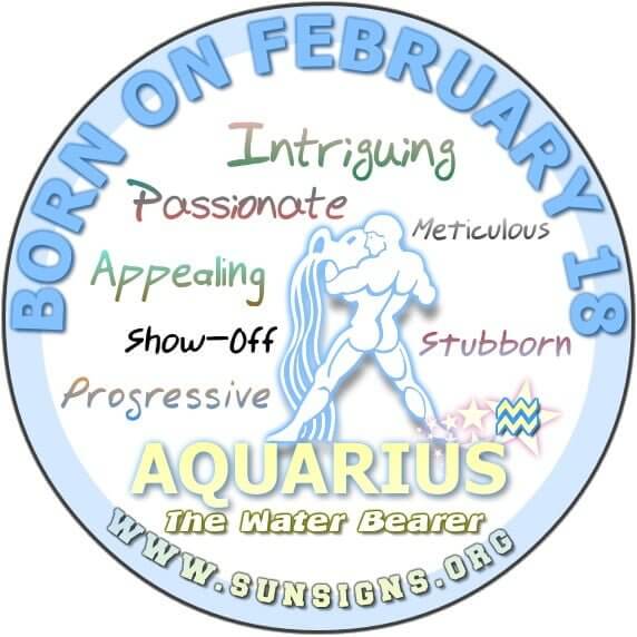 ad9776a7fb0bc5c0b630ae0bf4b5a768 February 18 birthday personality strengths and weaknesses revealed here