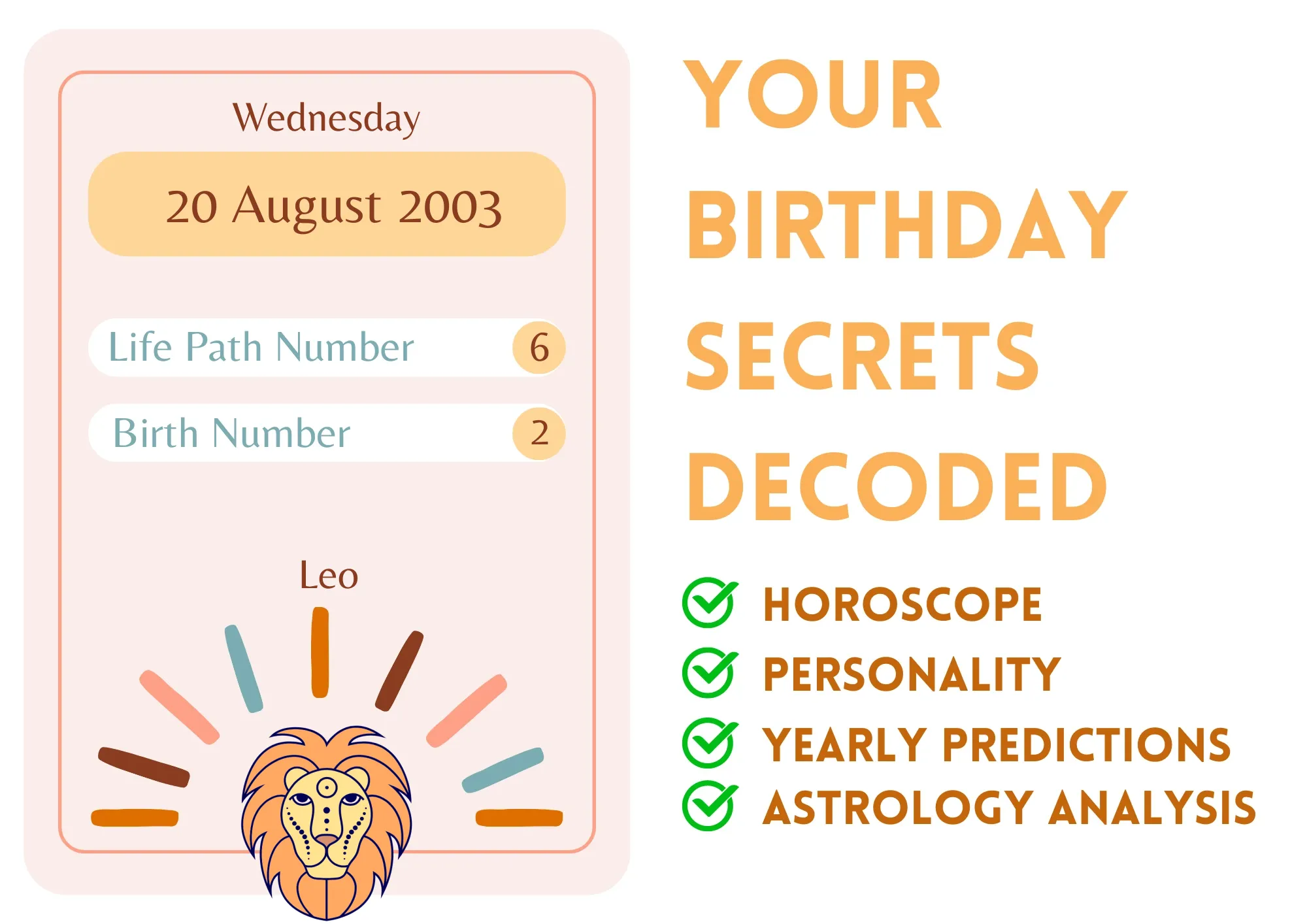 dc26d53b1324569735c164d9cb7c37d9 August 20 2003 zodiac sign explained: traits, love and more