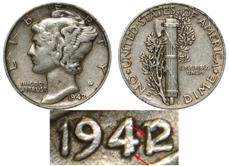 017af64060f8ddbafb5a1eccbbd7f032 How to Spot a 1942 Over 1941 Mercury Dime: Quick Guide for Beginners!