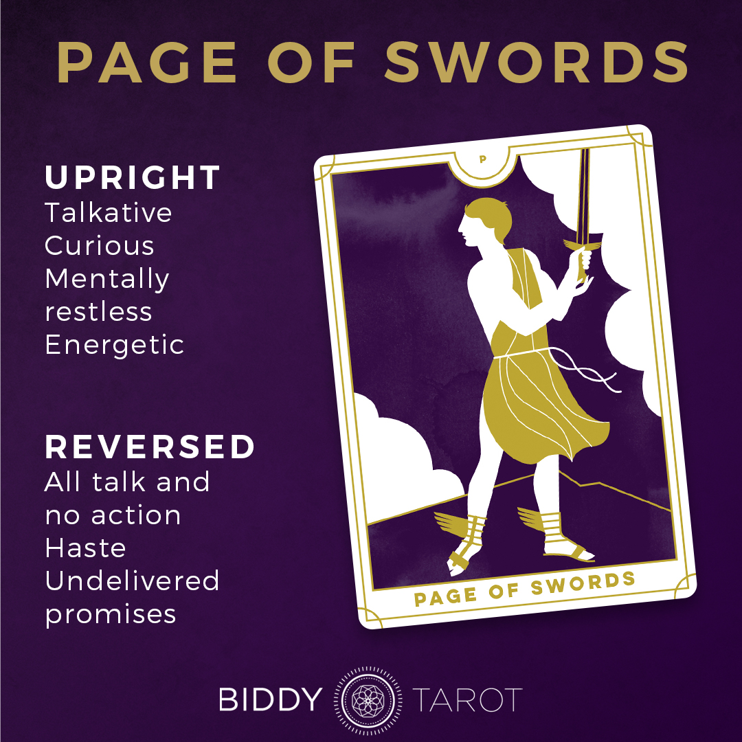 2ee53b0a3e1389c8082071d794985577 Getting Page of Swords Advice: Simple Tarot Card Meanings!