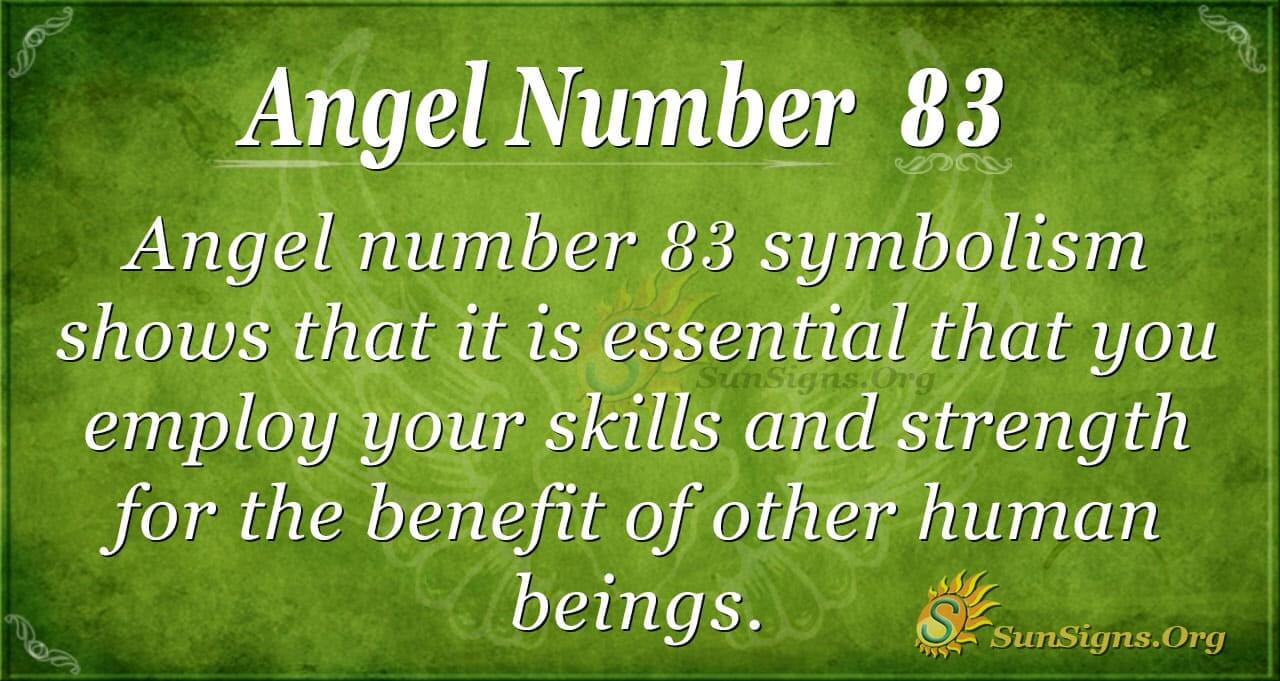8b6d9e9f70a0342e082eceb516749be8 83 meaning Revealed: Learn the Secret Meaning Behind Number!