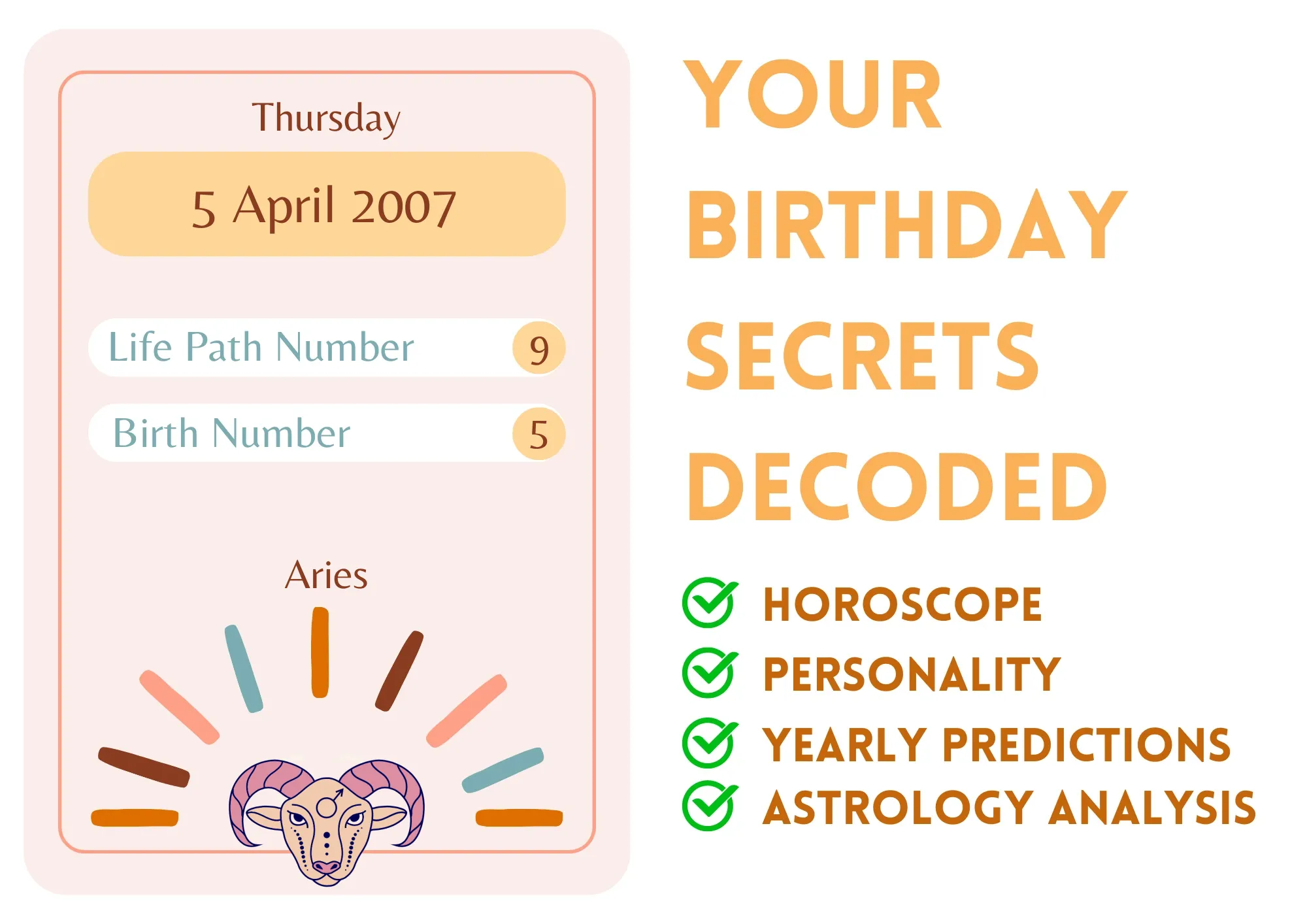 9a97070f000b64b4635c26fdc417cd88 april 5 2007 zodiac sign: Discover your personality traits!