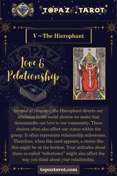 b22e97650398dc87d2ce64ed51841177 The Hierophant Love Outcome: Commitment or Not? Get the Real Meaning of this Card.