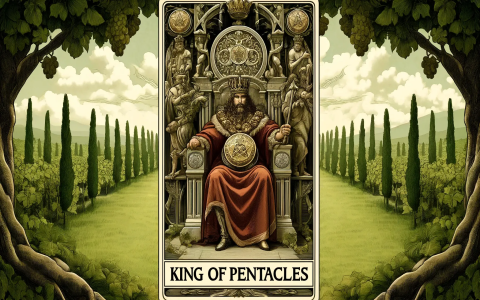 King of Pentacles as Intentions: A Guide to Setting Strong Intentions.