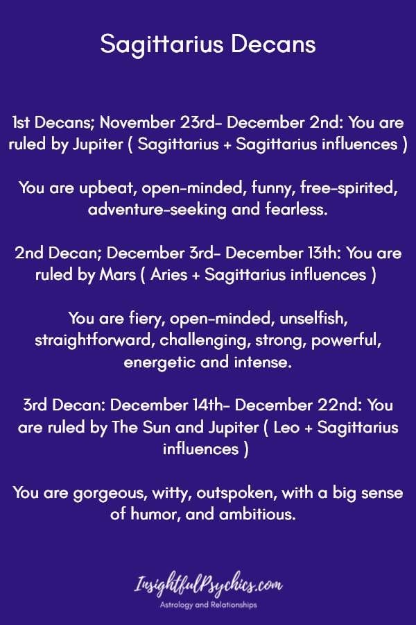 051bcbd052c5c65694de3723078321c2 Decan 3 Sagittarius: Whats Your Zodiac Sign Really Say?