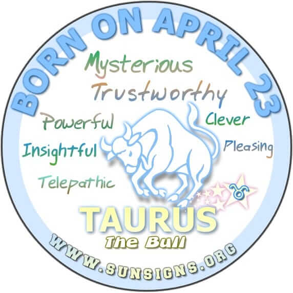 3396dca439924c27695a01f865a8baa8 23rd April Birthday Personality: Traits of a Taurus Born on This Day!
