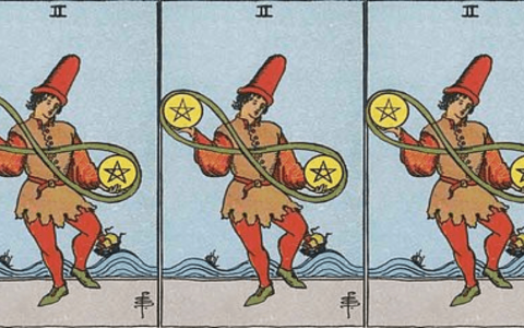 Two of Pentacles as Intentions: Balancing Choices for a Better Future!
