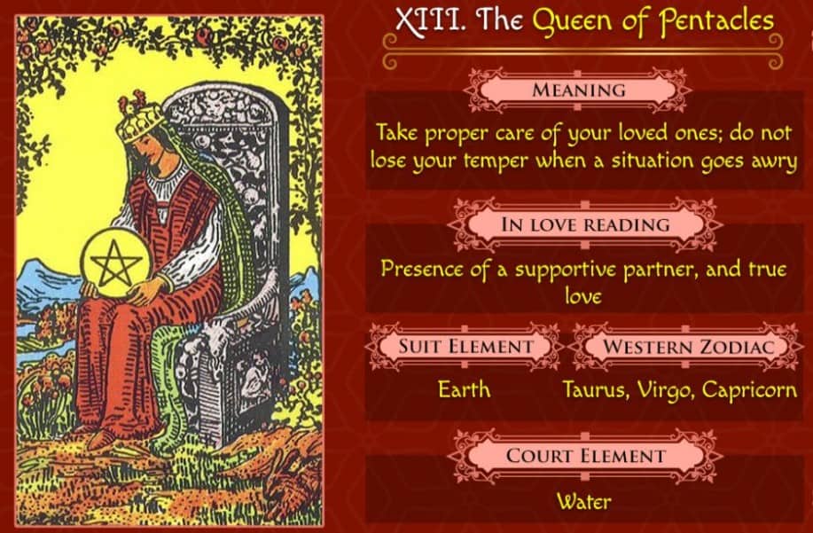735e2b6d194ef91fc61f26f38da8b36e Get a Queen of Pentacles in Love Reading? Heres How to interpret It!