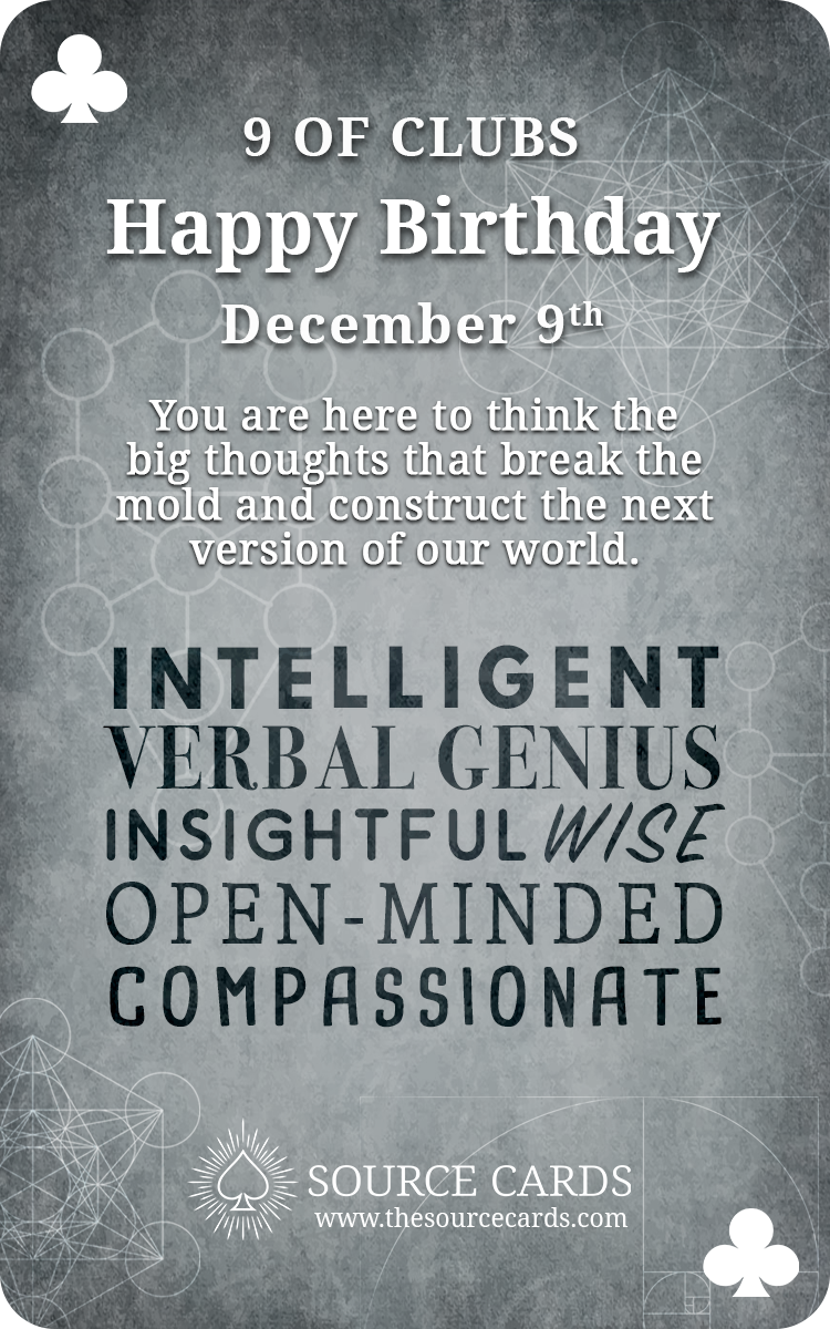 adbddc30c44a4da9708a69407933cdf3 Born on Dec 9? Learn all about your birthday personality here!