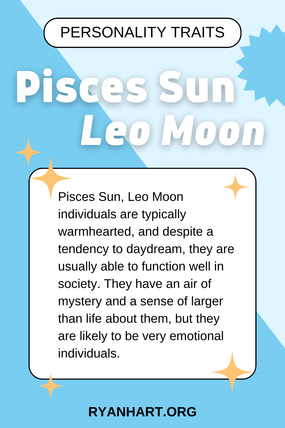 bcbb317ad06d14f3a245ea7851c98c9f Pisces Sun Leo Moon: What Does This Combo Mean for You? (Personality Traits & More)