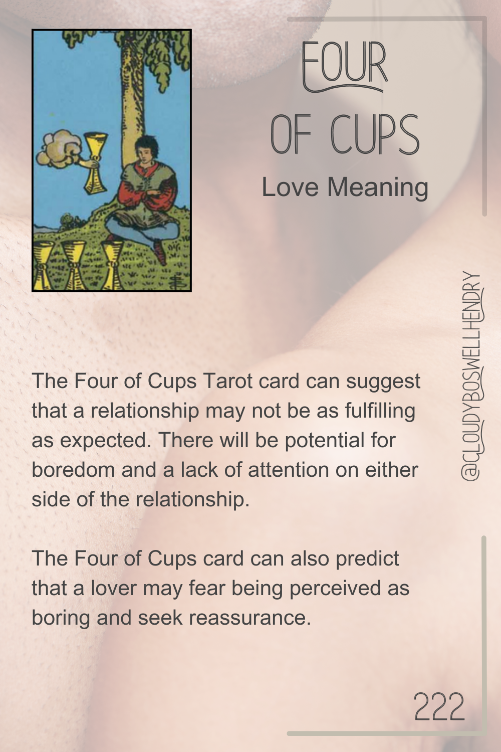 c217cbf34aefe828fd481f08436a12f8 Is 4 of Cups Love Outcome Positive? Simple Tarot Reading Guide Here!