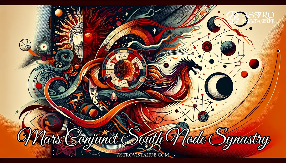 c71feeef28a734bace9ccac676099f76 Synastry Deep Dive: Mars Conjunct South Node, Exploring the Karmic Ties and Passionate Bonds.