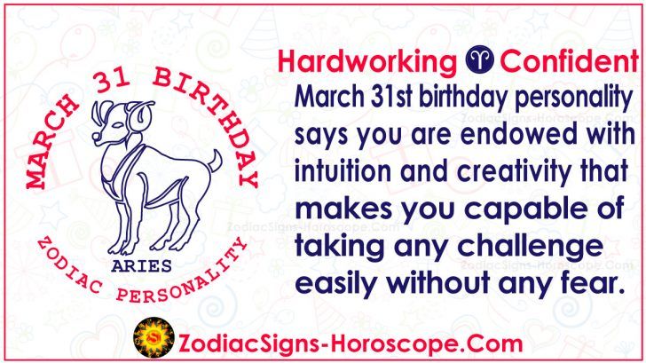 d13df618b9c6d3937a30a2a17f2eaf06 Born on March 31? Here Is Your Horoscope: Find Out What the Stars Say About Your Life
