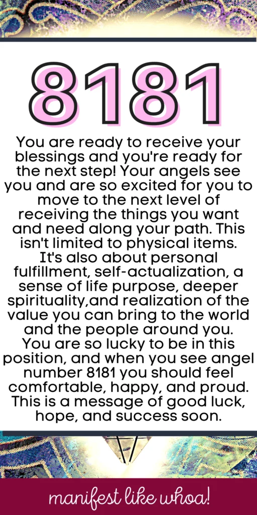 d6b71c96d82b2adf7f81769b0088a86f Is 8181 Angel Number Appearing to You? Heres What You Need to Know!