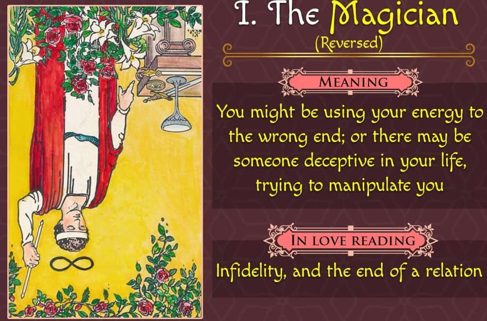 f12bdb35c4edb49d5d37400f2327a43a The Magician Reversed as Feelings: Is It a Bad Sign? (Simple Tarot Explanation)