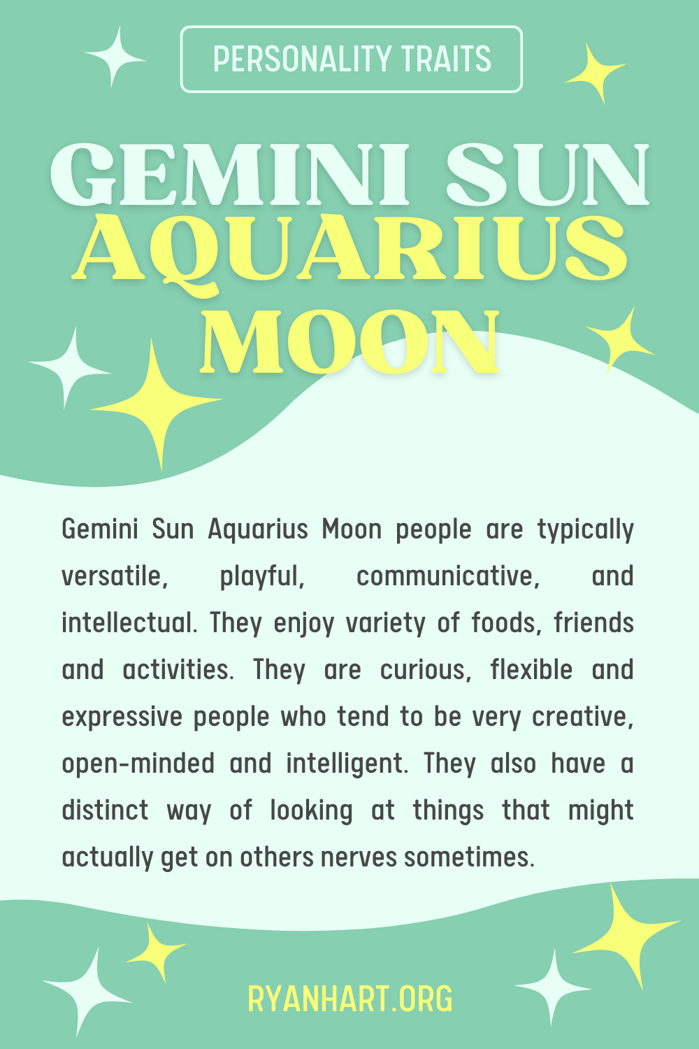 f4f836b8505ab9ab0c3728ed349340d8 Gemini Sun Aquarius Moon: Easy Ways to Know The Personality and Characteristics.