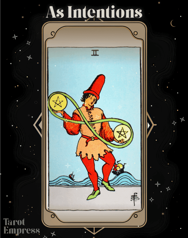 f5d5e3e62c1d782815a261130e0ea2c3 Two of Pentacles as Intentions: Balancing Choices for a Better Future!