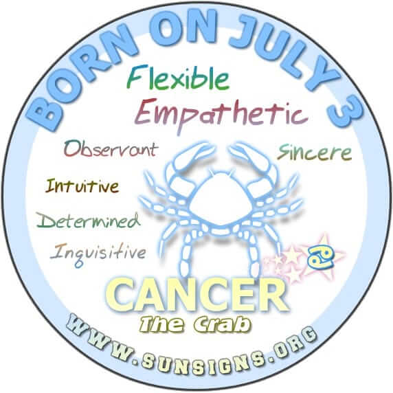 008006013b097416922ba13431e54a94 July 3 Zodiac Sign Personality: Understanding the Cancer Born on This Day.