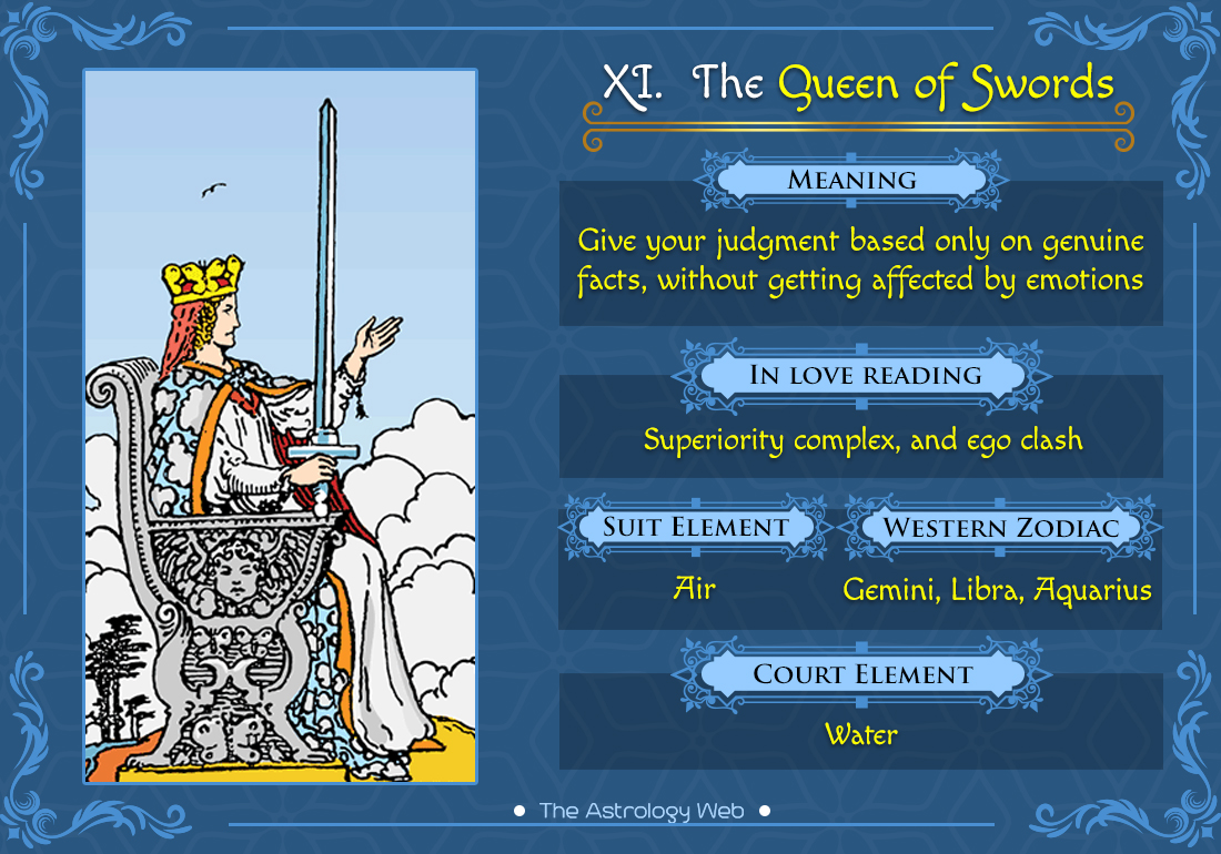 4e70f35497a0c63ef22e22dcfd7cf903 The Queen of Swords and Relationships: Head Over Heart, What to Expect?