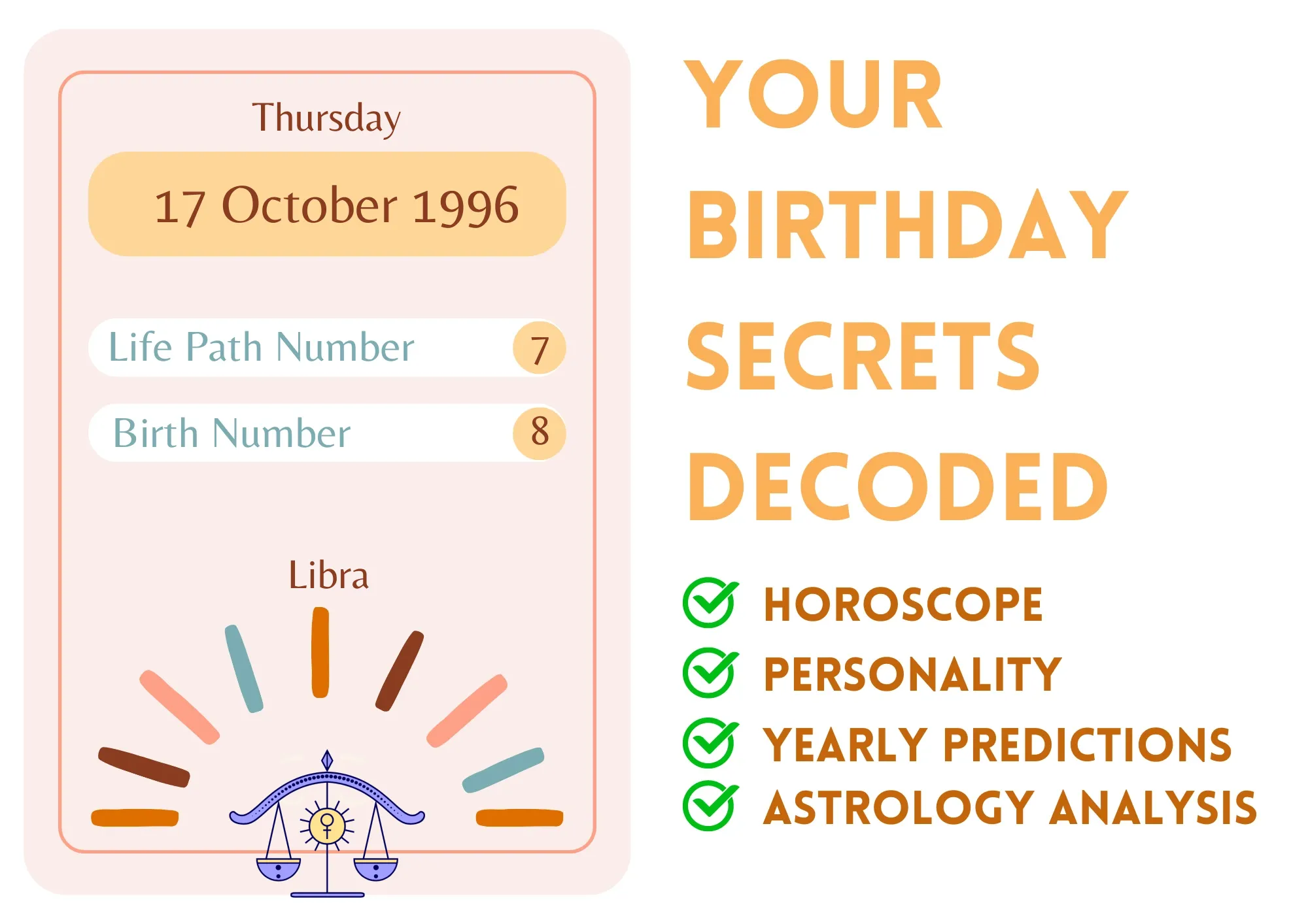 e857e8deadf0f46bf9fa118a268cae80 October 17, 1996 Birthday: Get Your Zodiac Sign and Compatibility Info.